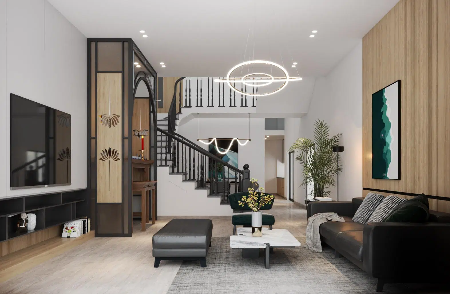 Xu hướng thiết kế nội thất nhà ở 2025 – Thanh lịch và tinh tế